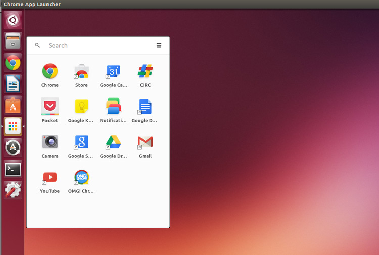 What is the chrome app launcher for mac catalina